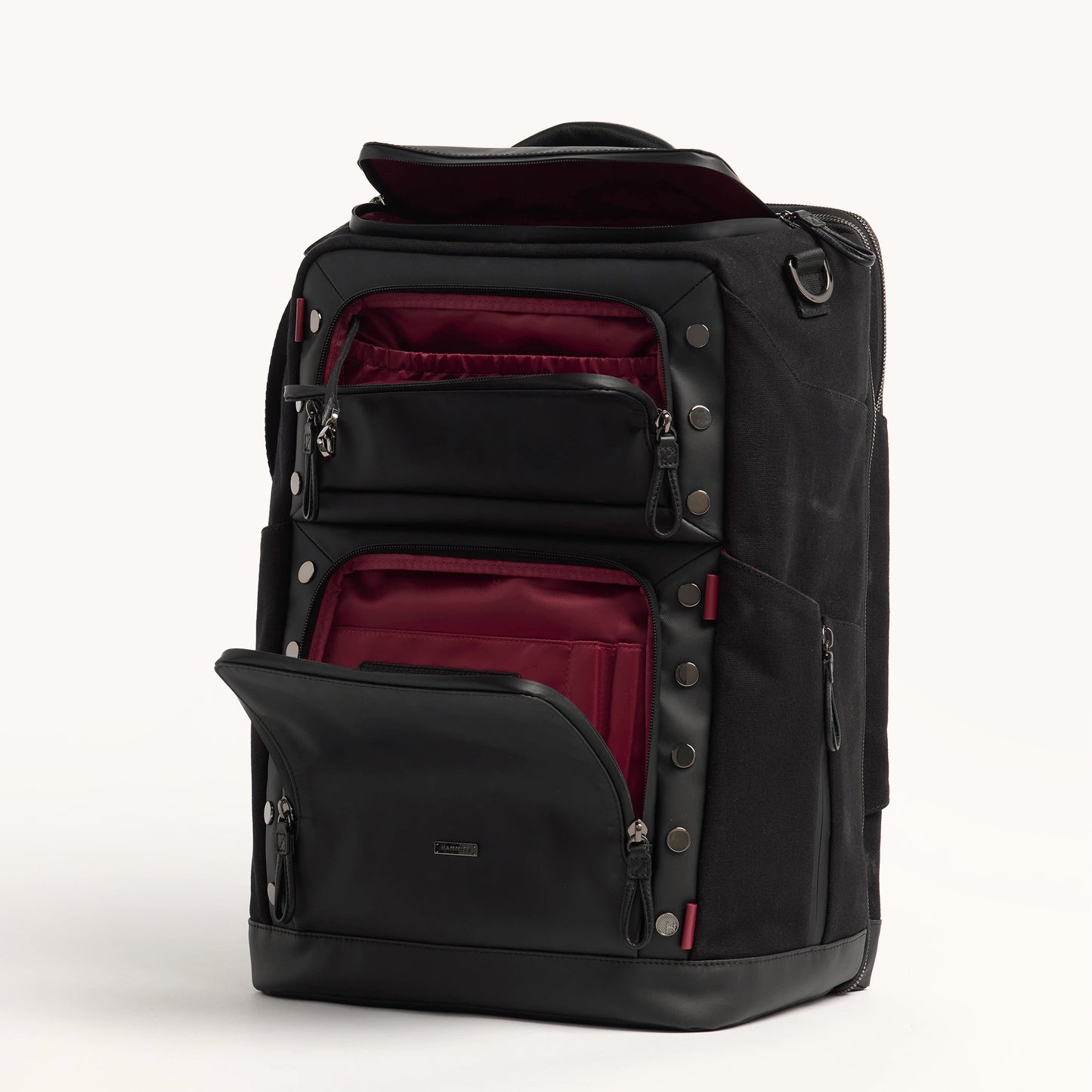 Burbank Backpack | Black/Gunmetal