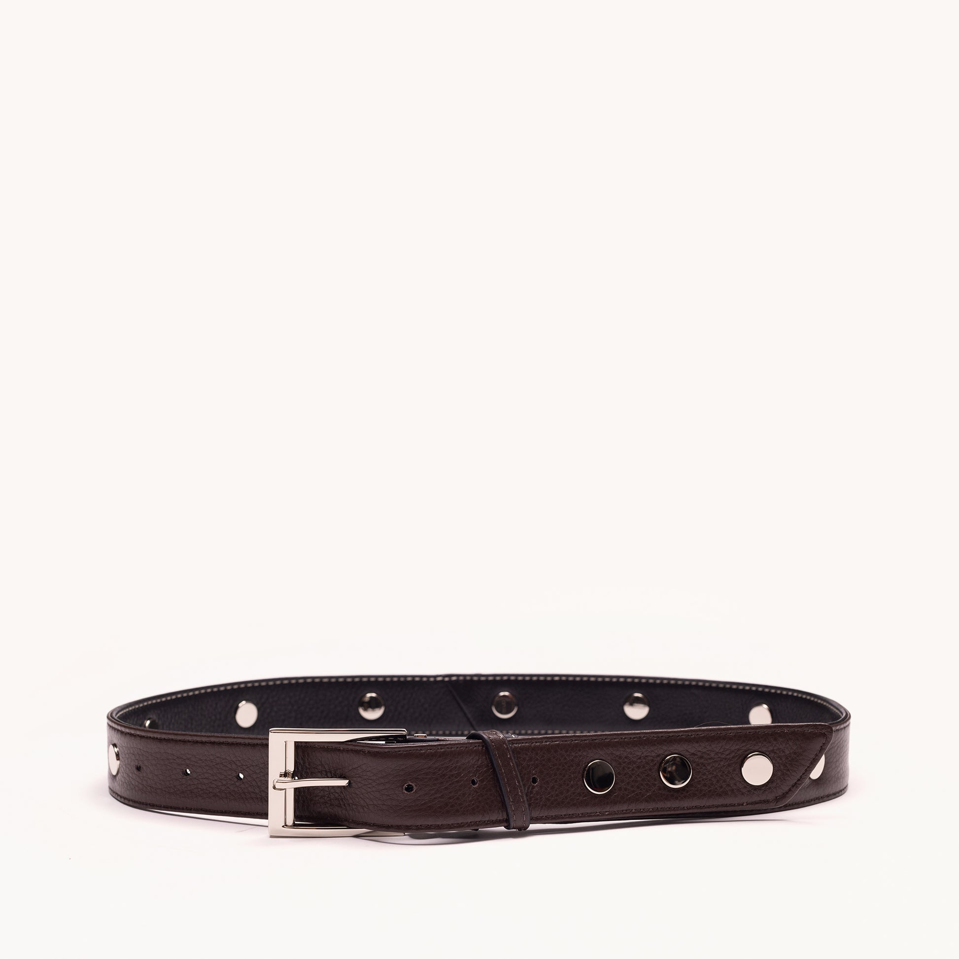 Charlie Rev Riveted Sml-Tempo Black/Espresso Pebble-Reverse-View