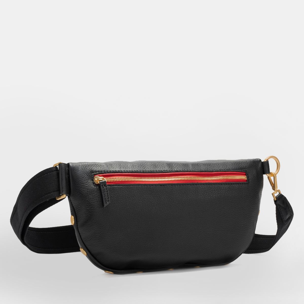 Charles-Crossbody-Lrg-Black-BG-Red-Zip-Back-View