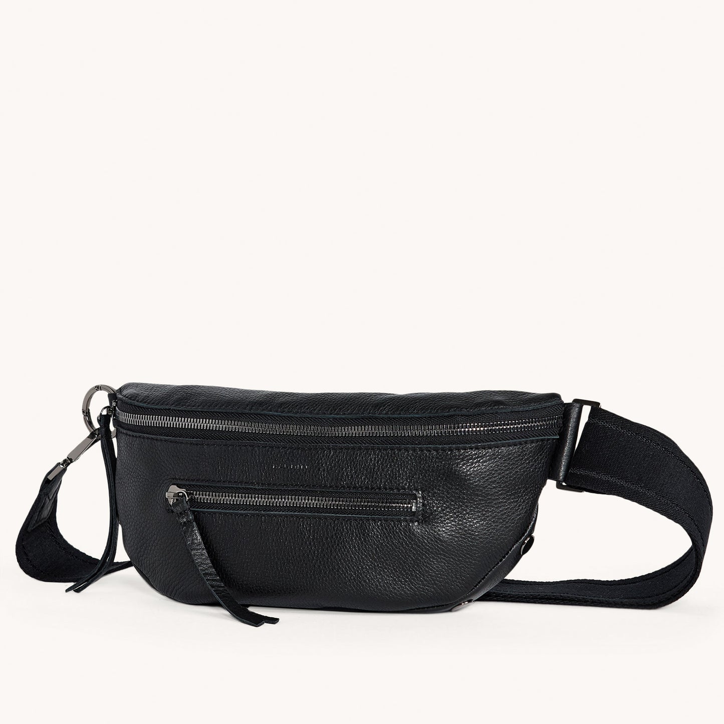 Charles-Crossbody-Black-Front-View