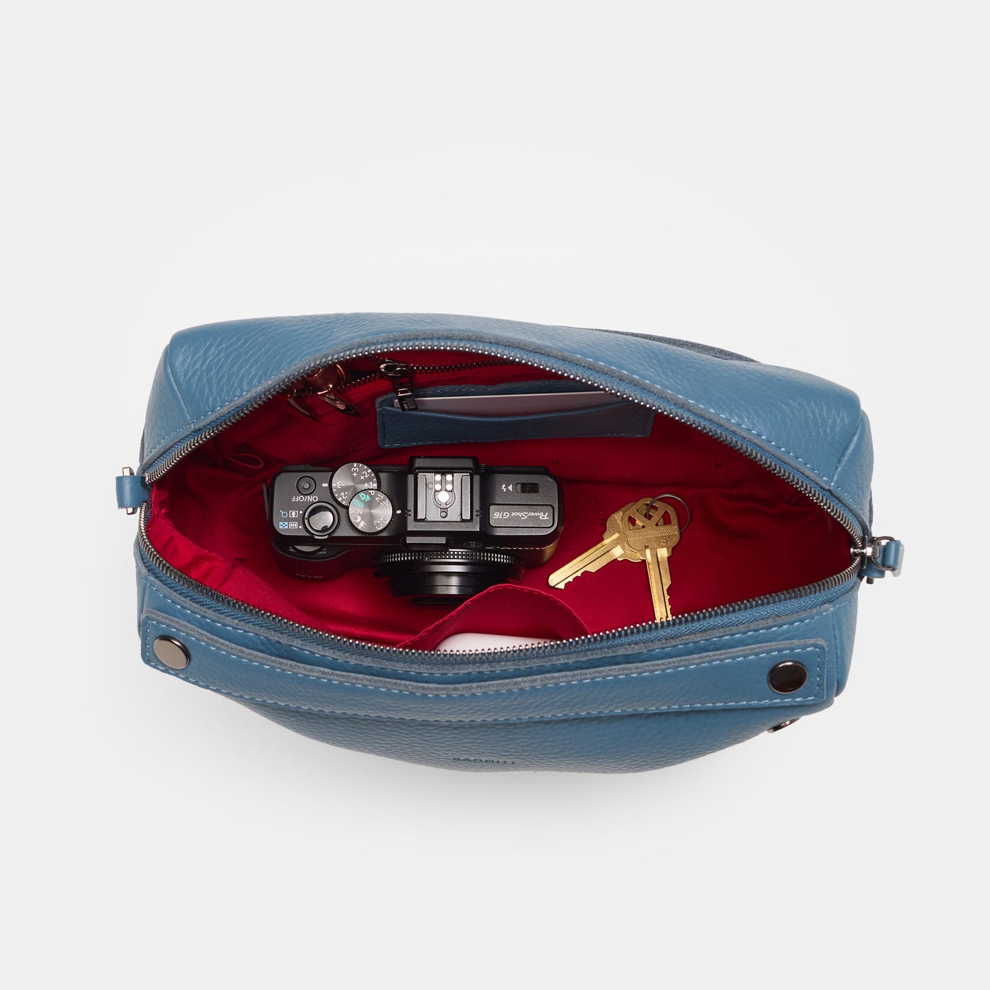 Evan-Crossbody-Med-Curated-Blue-Inside-View