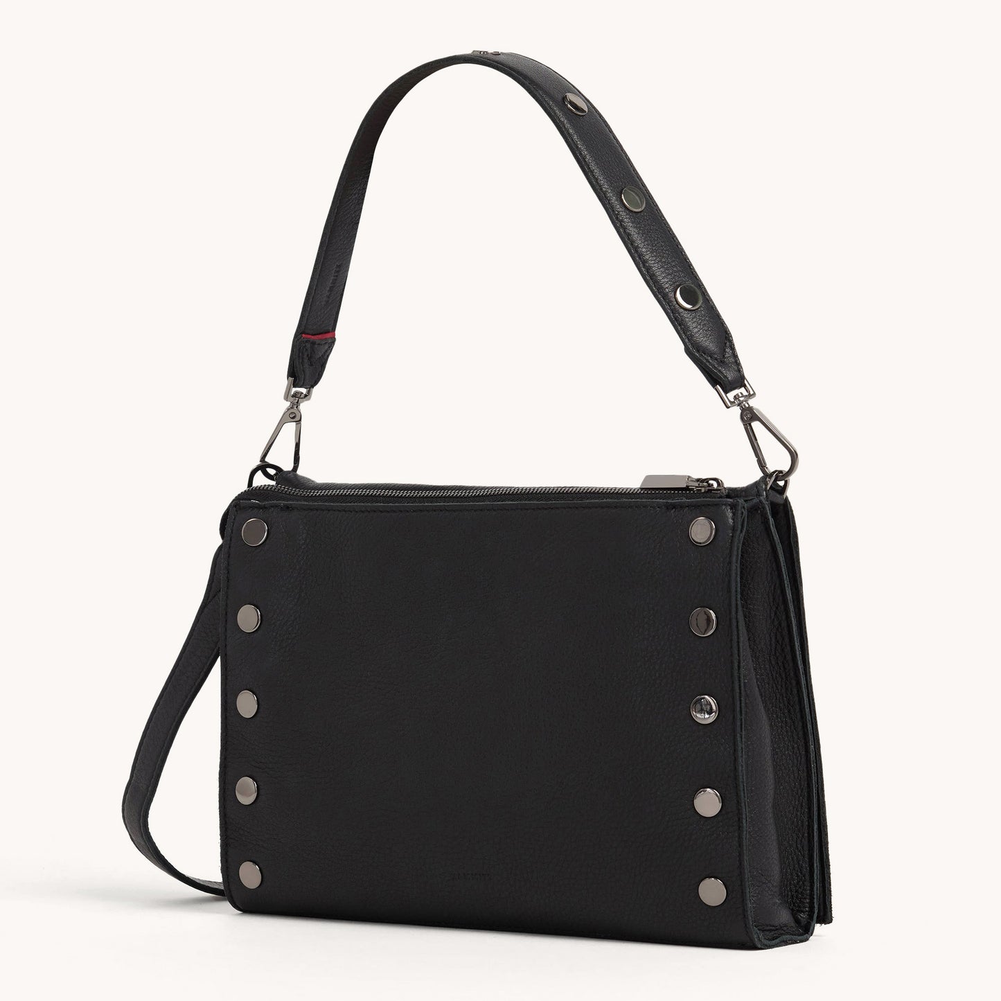 Montana Clutch | Black Lugano/Gunmetal | Lrg