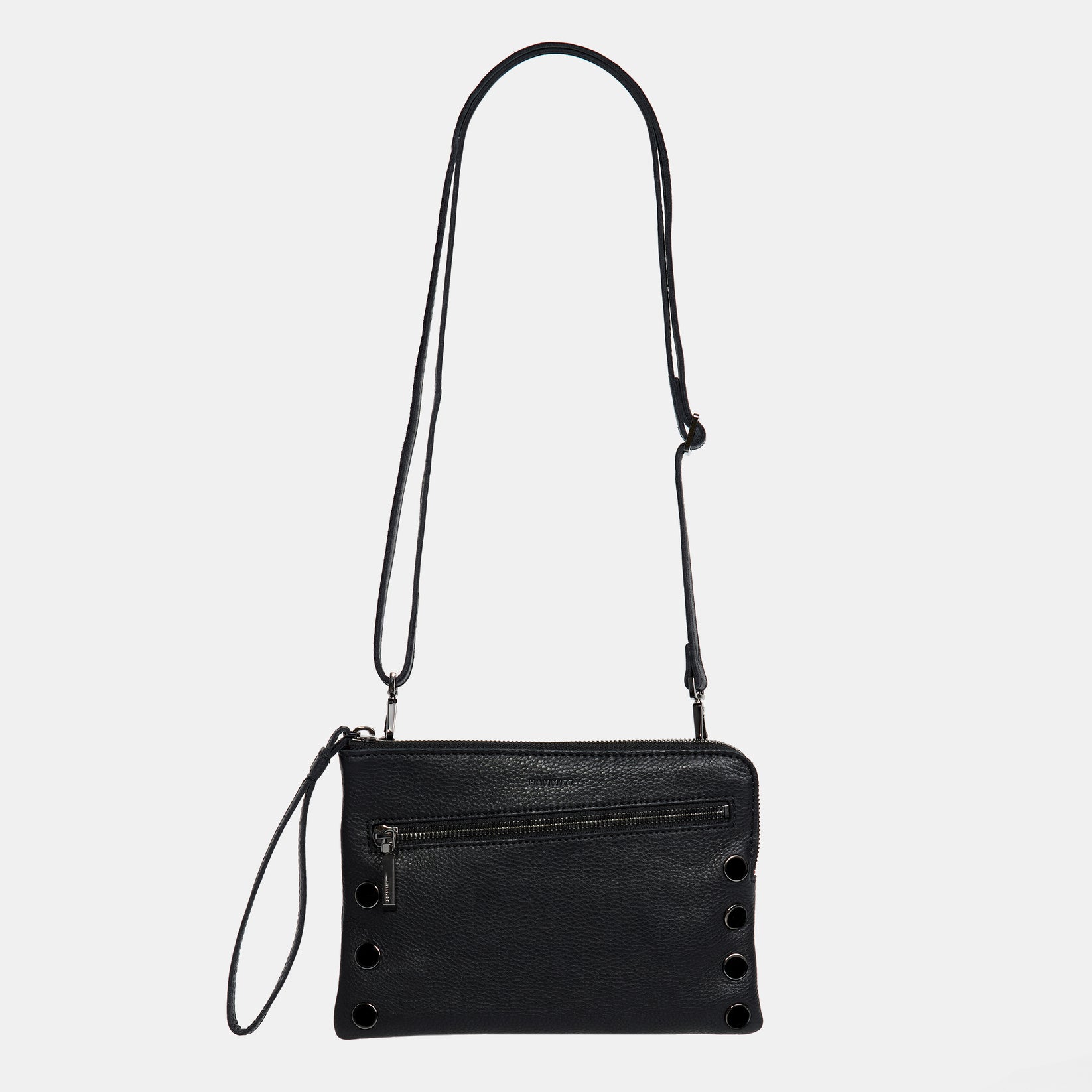 Nash Black | Small Leather Clutch/Wristlet | Hammitt – HAMMITT