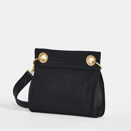 Tony Black/Gold | Women's Small Leather Crossbody Bag | Hammitt – HAMMITT