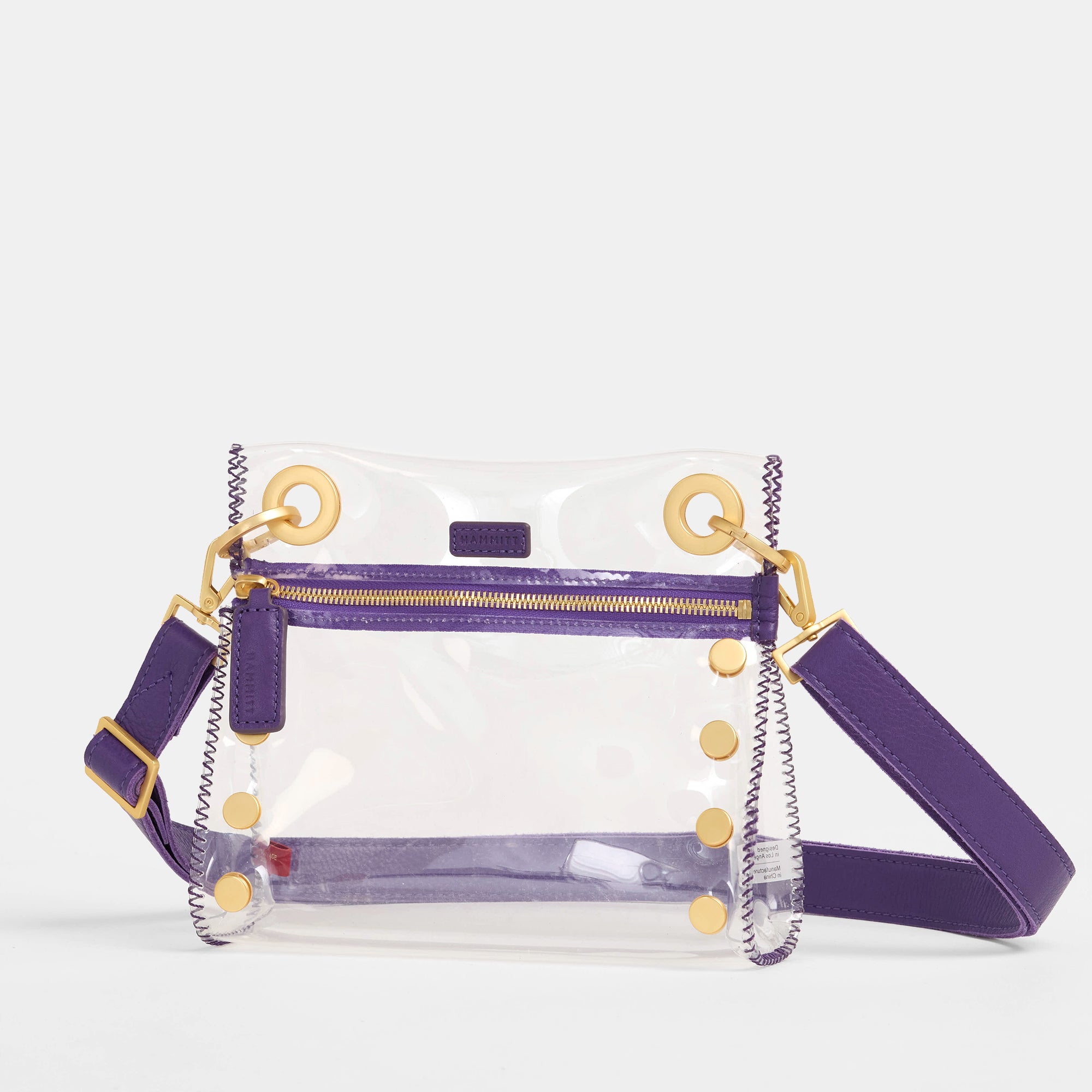 Hammitt Perry Clear Bag top