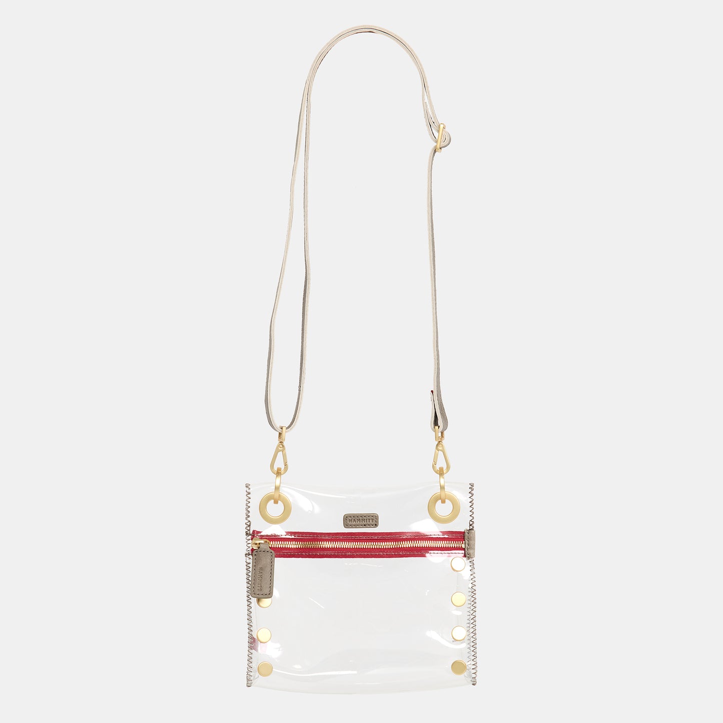 Tony-Sml-Clear-Pewter-BG-R-Zip-Crossbody-View