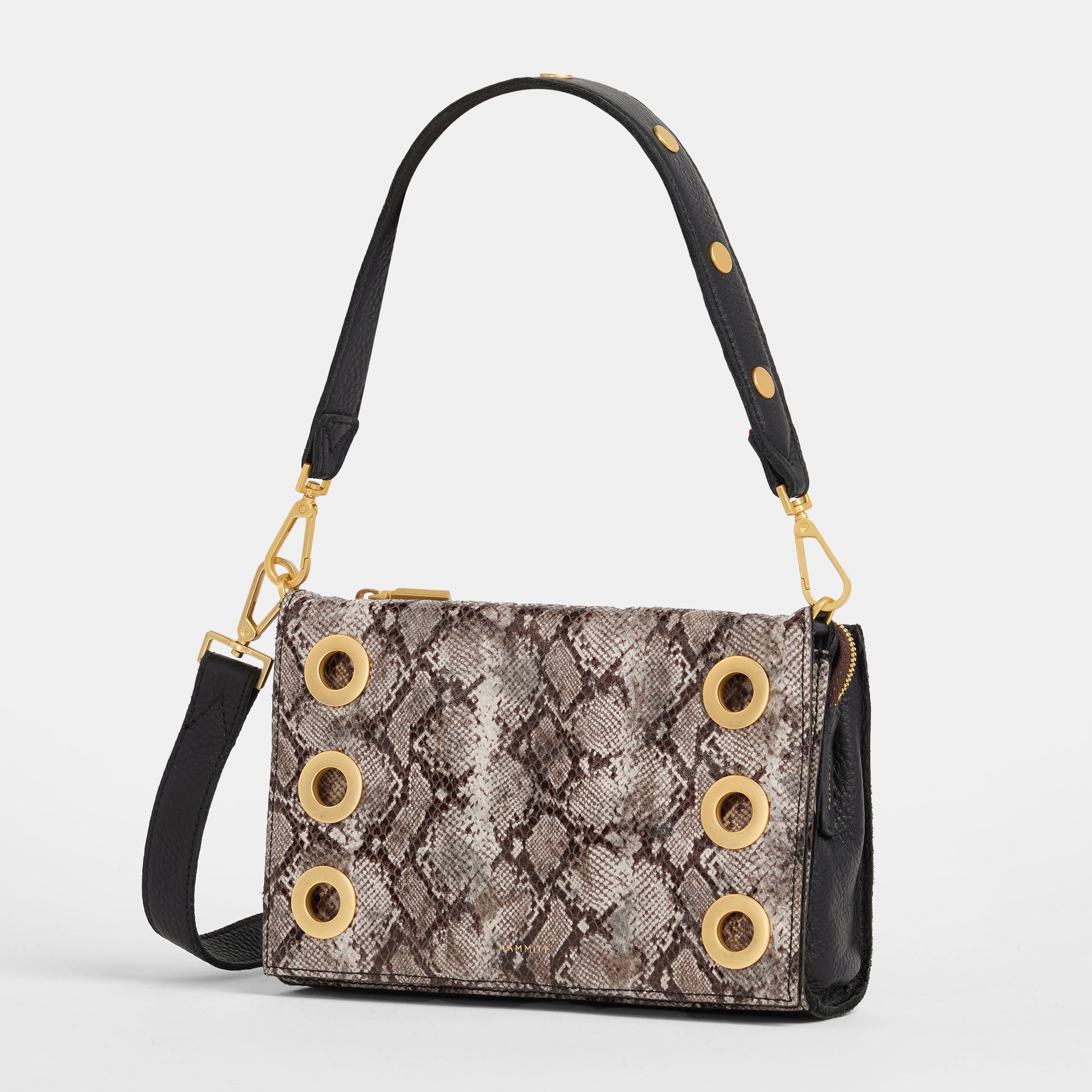 Montana-Clutch-Sml-Contrast-Snake-Front-View-2