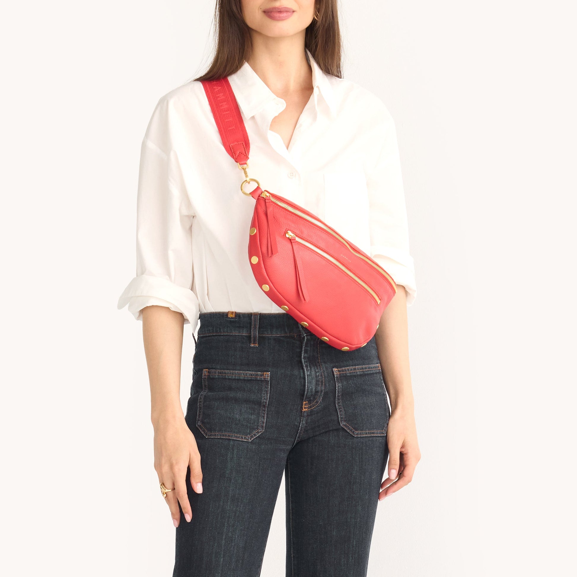 Charles-Crossbody-Lrg-Poppy-Red-BG-Model-View