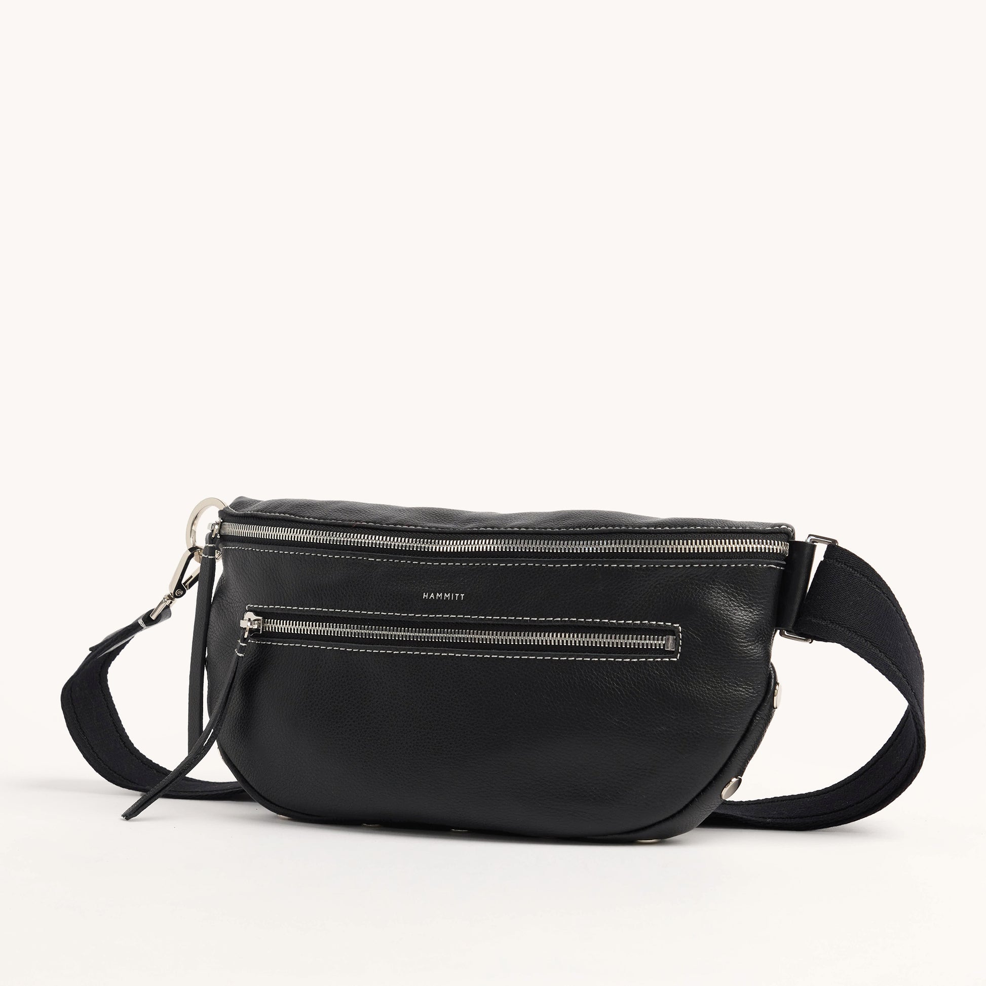 Charles-Crossbody-Lrg-Tempo-Black-Front-View-2