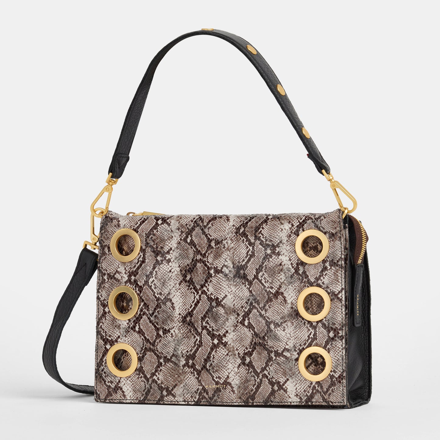 Montana-Clutch-Lrg-Contrast-Snake-Front-View-2