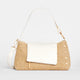 VIP-Satchel-Shell-White-Raffia-Front-View