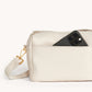 Evan Crossbody | Calla Lily White/Brushed Gold | Sml