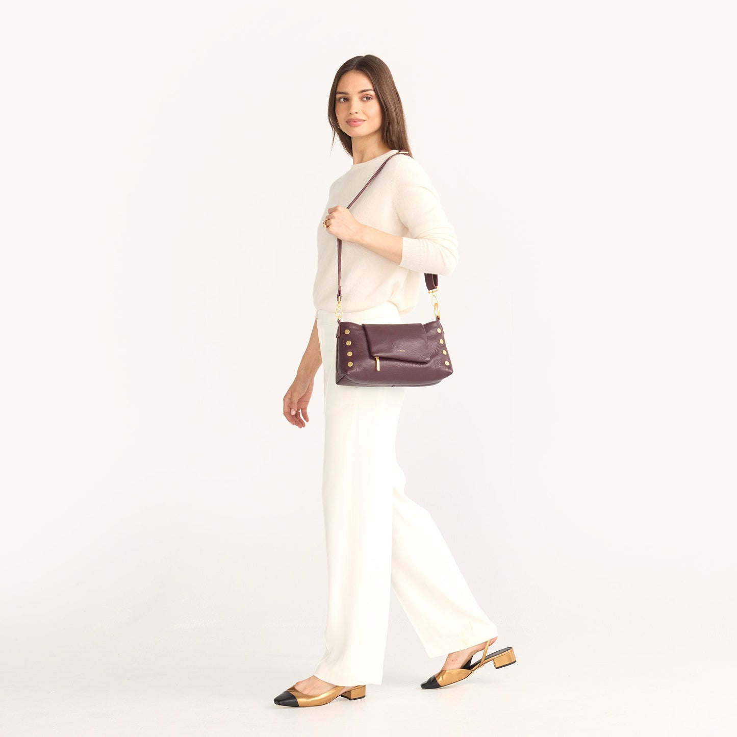 VIP-Satchel-Cabernet-Pebble-Model-View-4