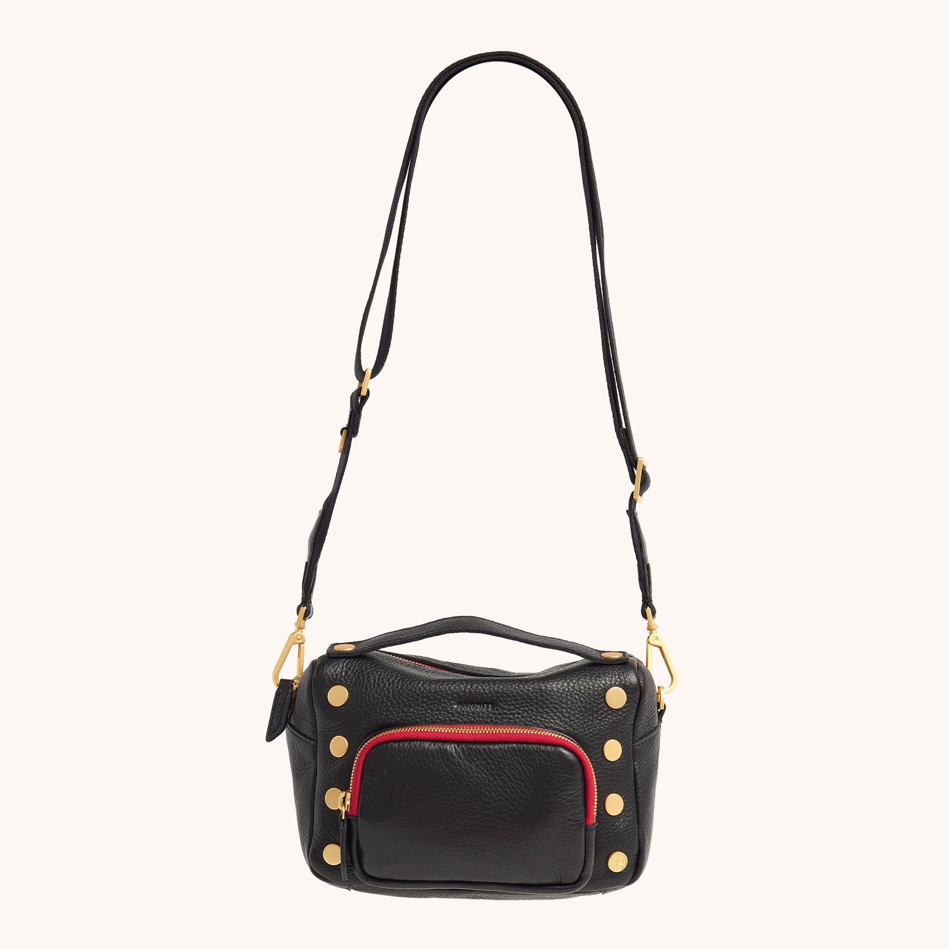 Evan-Crossbody-Sml-Cargo-Black-BG-Red-Zip-Crossbody-View