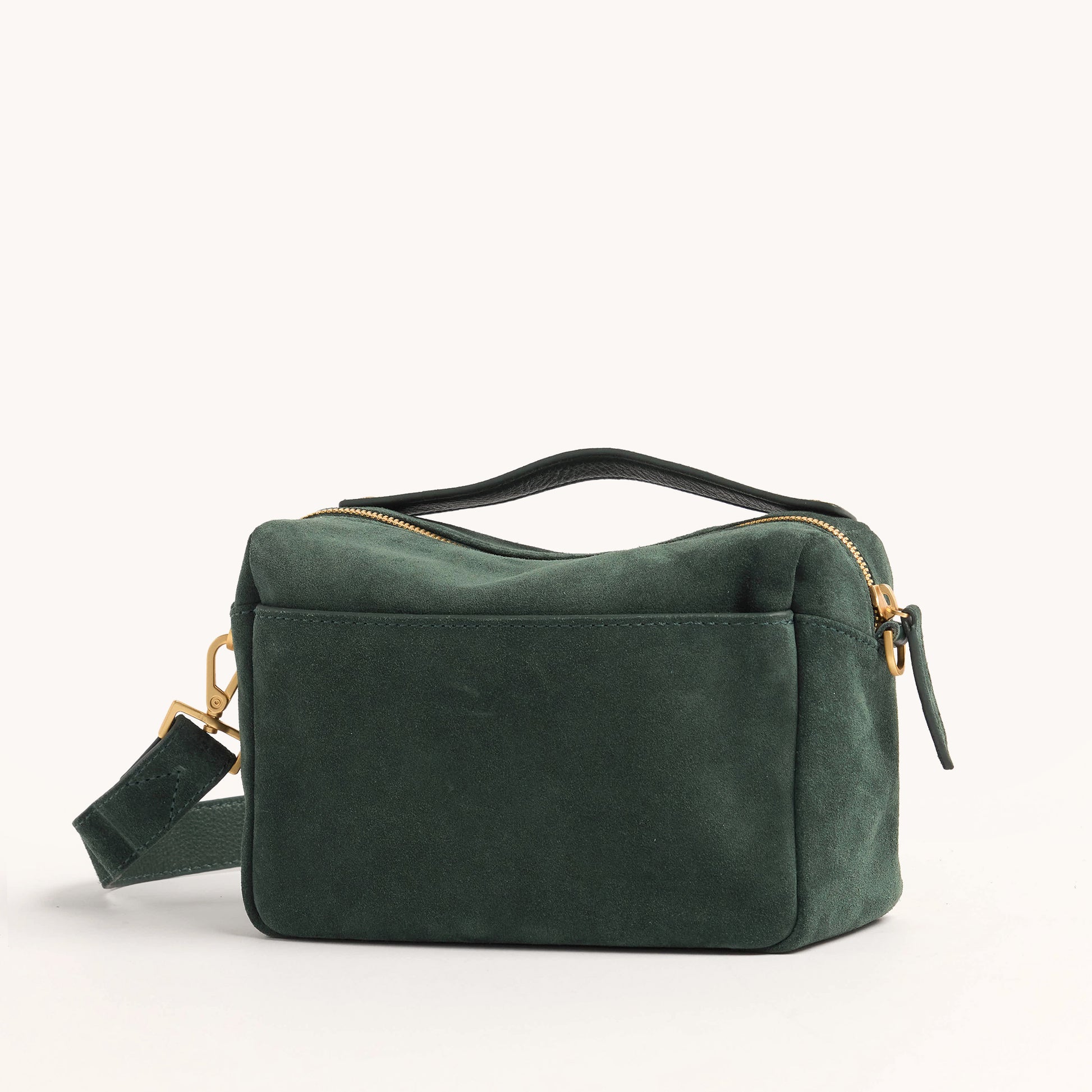 Evan-Crossbody-Sml-Green-Room-Suede-Detail-View