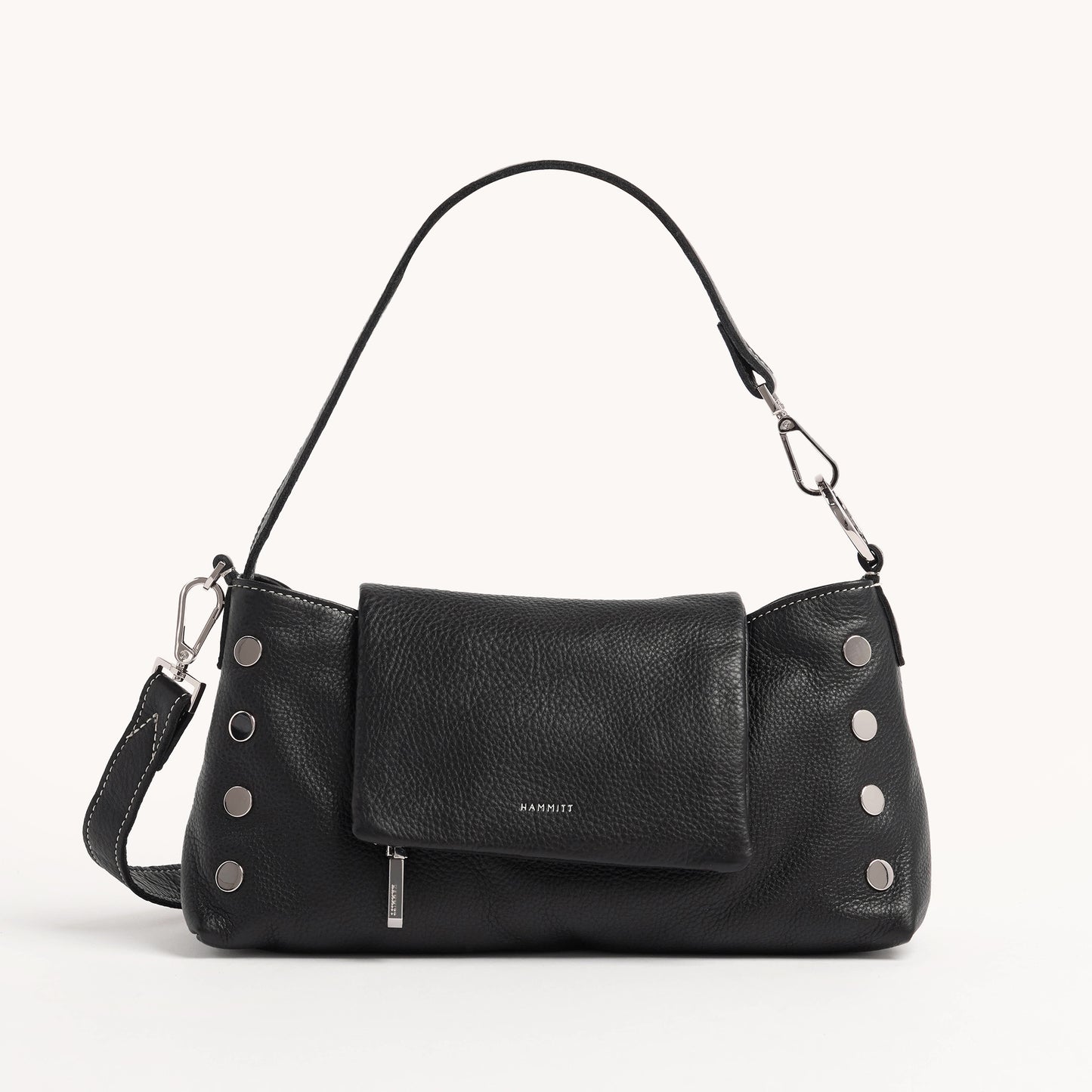 VIP-Satchel-Tempo-Black-Front-View