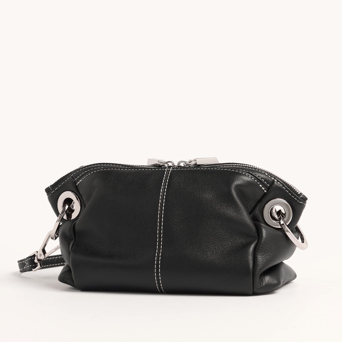 Daniel-Crossbody-Clutch-Sml-Tempo-Black-Detail-View