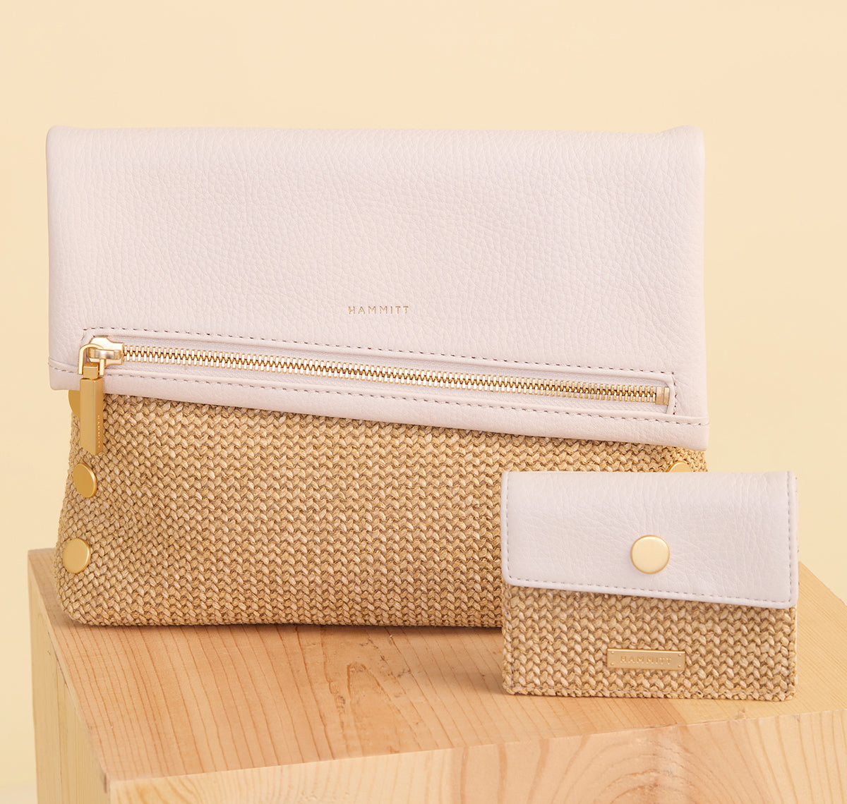 VIP | Calla Lily White Raffia/Brushed Gold | Med