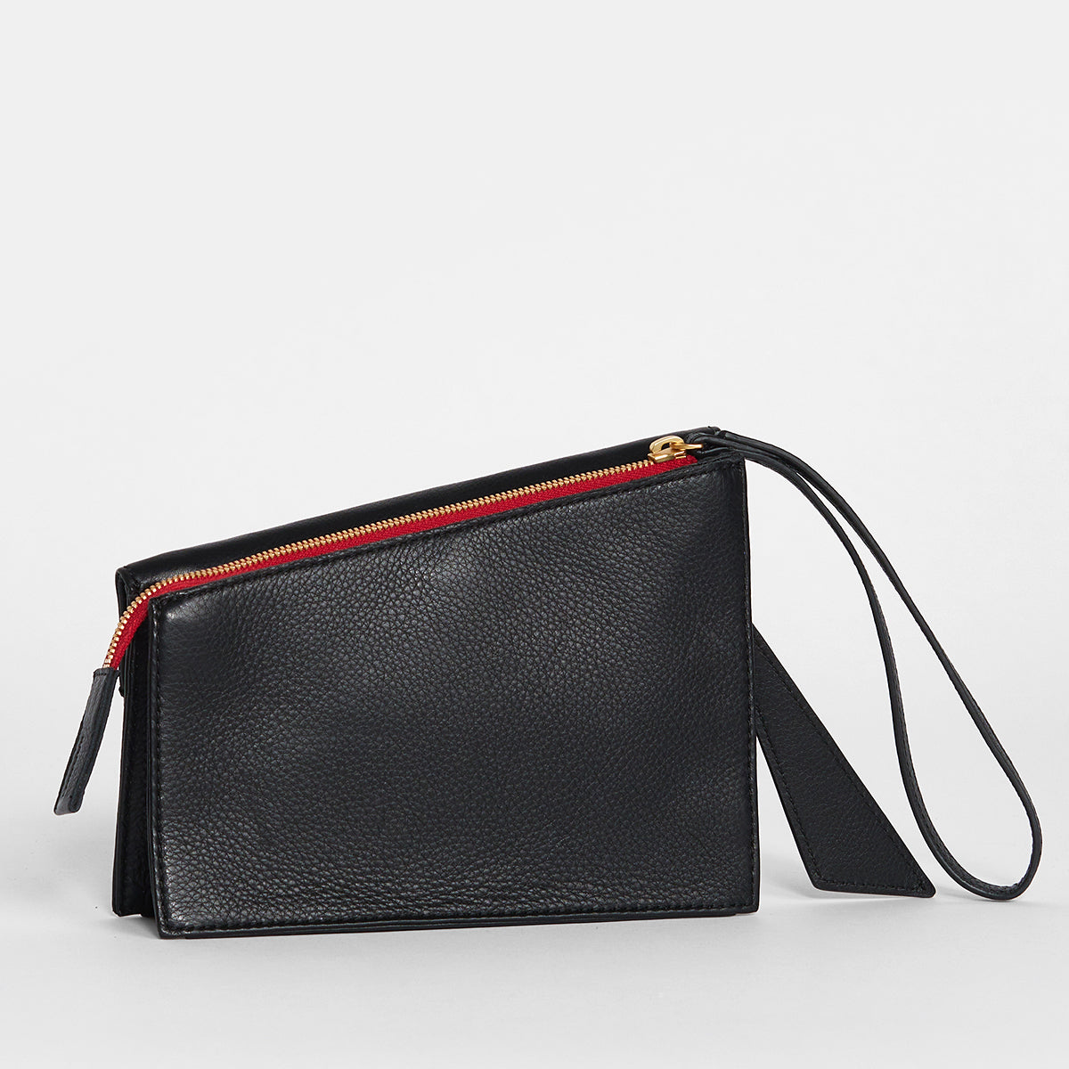 M. Hulot Red 2024 and Black Leather Crossbody Purse