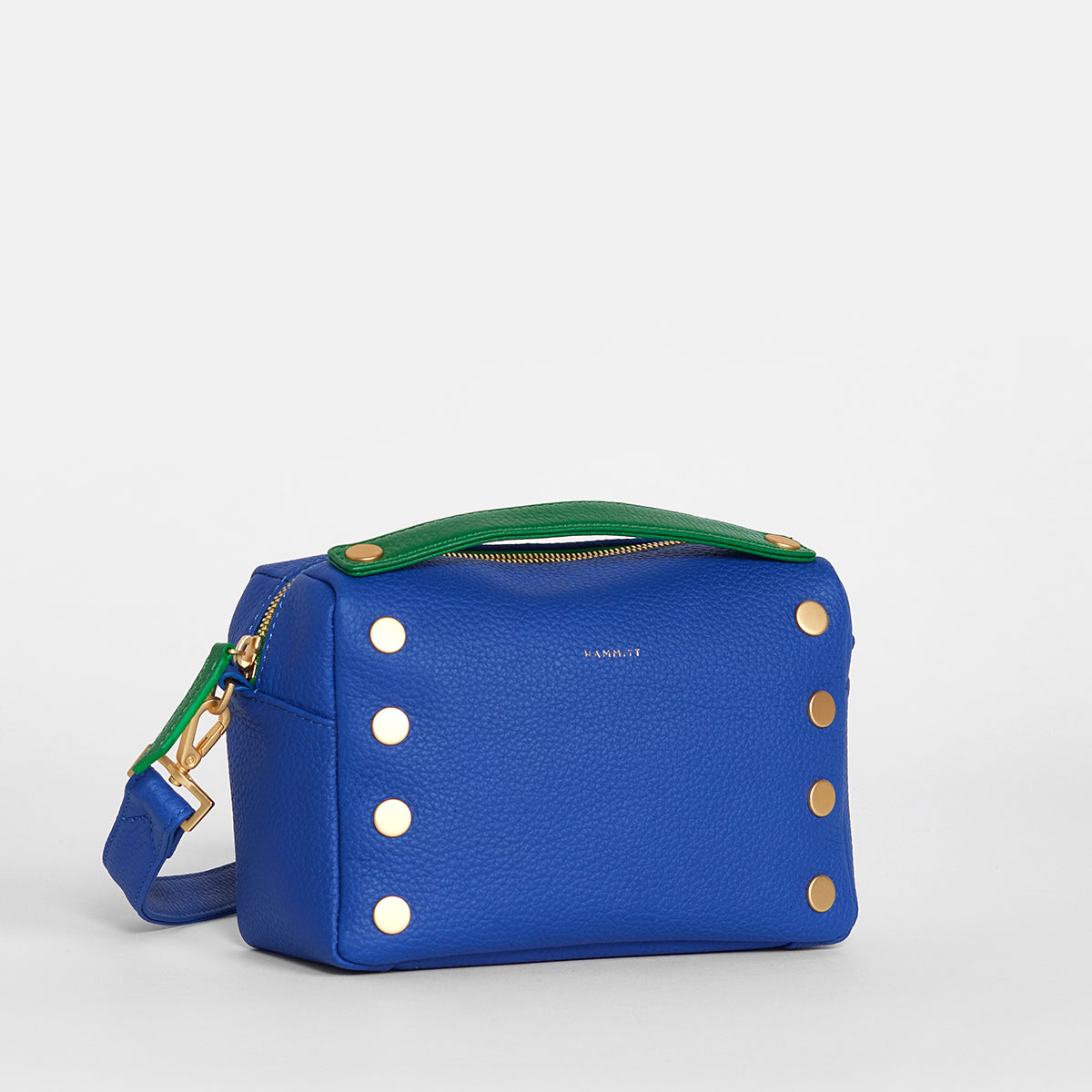 Evan Crossbody | Avenue Blue/Brushed Gold | Sml