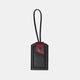 Larkspur-Luggage-Tag-Black-Front-View